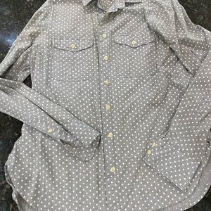 Jcrew womens button down flannel